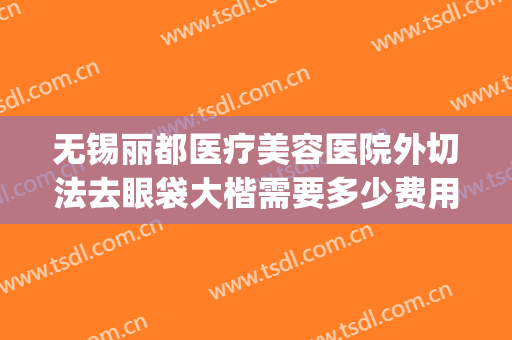 无锡丽都医疗美容医院外切法去眼袋大楷需要多少费用?靠谱吗?(无锡切除眼袋多少钱)