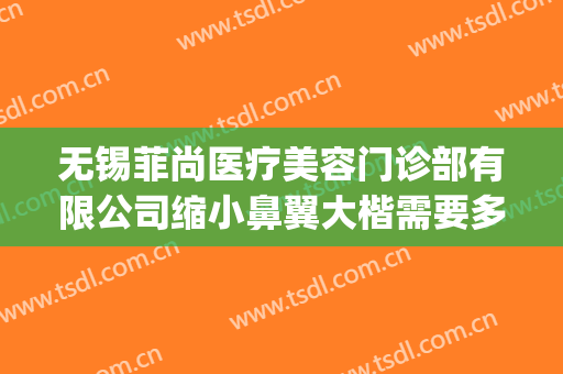 无锡菲尚医疗美容门诊部有限公司缩小鼻翼大楷需要多少钱?好不好?(无锡菲尚整形医院怎么样)