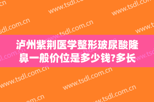 泸州紫荆医学整形玻尿酸隆鼻一般价位是多少钱?多长时间恢复?(荆州做鼻部整形价格)