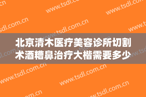 北京清木医疗美容诊所切割术酒糟鼻治疗大楷需要多少钱?贵不贵?(酒糟鼻整形手术)