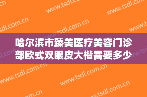 哈尔滨市臻美医疗美容门诊部欧式双眼皮大楷需要多少钱?靠谱吗?(哈市哪家医院做双眼皮好)