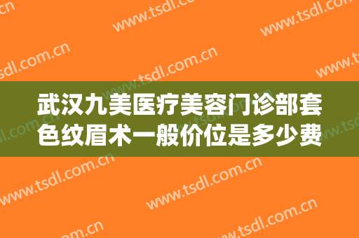 武汉九美医疗美容门诊部套色纹眉术一般价位是多少费用?可靠吗?(武汉九美医疗美容医院)