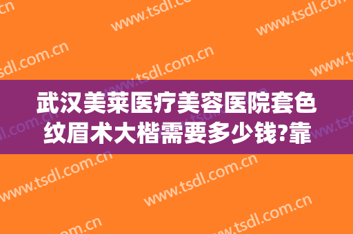 武汉美莱医疗美容医院套色纹眉术大楷需要多少钱?靠谱吗?(武汉美莱整形美容医院怎么样)