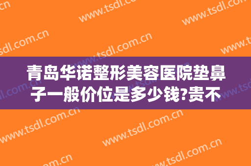 青岛华诺整形美容医院垫鼻子一般价位是多少钱?贵不贵?(青岛哪里隆鼻整形好)