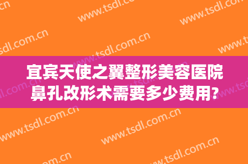 宜宾天使之翼整形美容医院鼻孔改形术需要多少费用?有哪些优势?(宜宾天使之翼整形医院电话)