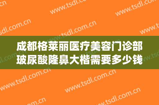 成都格莱丽医疗美容门诊部玻尿酸隆鼻大楷需要多少钱?效果怎么样?(格莱丽雅整形医院)