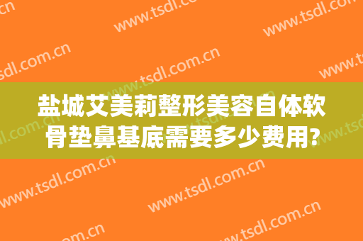 盐城艾美莉整形美容自体软骨垫鼻基底需要多少费用?效果怎么样?(盐城假体隆鼻怎么选咨询盐城艾美莉整形专业)