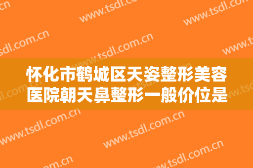 怀化市鹤城区天姿整形美容医院朝天鼻整形一般价位是多少费用?贵不贵?