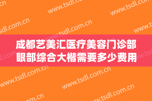 成都艺美汇医疗美容门诊部眼部综合大楷需要多少费用?可靠吗?(成都做眼综合大概多少钱)