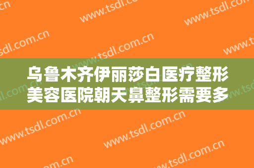乌鲁木齐伊丽莎白医疗整形美容医院朝天鼻整形需要多少钱?多长时间恢复?