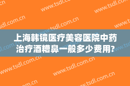 上海韩镜医疗美容医院中药治疗酒糟鼻一般多少费用?靠谱吗?(上海酒糟鼻治疗最好的医院在哪)