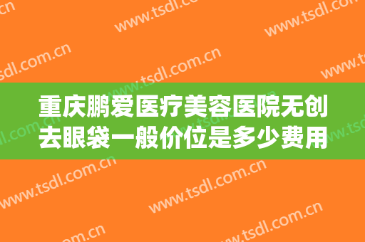 重庆鹏爱医疗美容医院无创去眼袋一般价位是多少费用?好不好?(重庆鹏爱医疗整形医院怎么样)