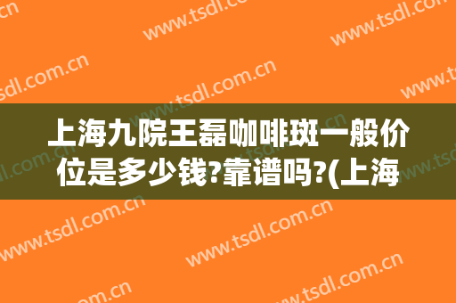 上海九院王磊咖啡斑一般价位是多少钱?靠谱吗?(上海九院点斑多少钱一颗)