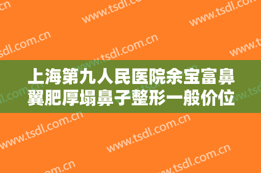 上海第九人民医院余宝富鼻翼肥厚塌鼻子整形一般价位是多少费用?好不好?