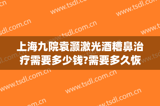 上海九院袁灏激光酒糟鼻治疗需要多少钱?需要多久恢复?(激光治疗酒糟鼻多久一次)