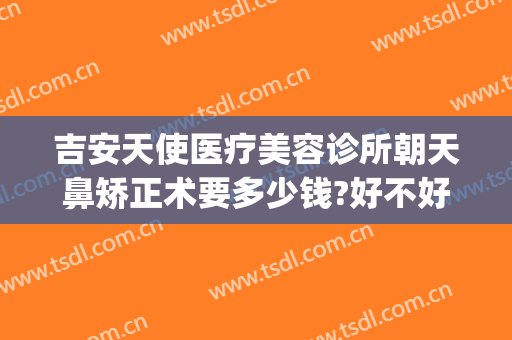 吉安天使医疗美容诊所朝天鼻矫正术要多少钱?好不好?(泰安天使美容整形医院)