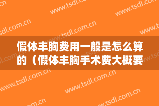 假体丰胸费用一般是怎么算的（假体丰胸手术费大概要多少钱）(假体丰胸费用多少钱呢)