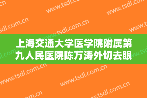 上海交通大学医学院附属第九人民医院陈万涛外切去眼袋手术失败修复一般多少钱?有哪些优势?
