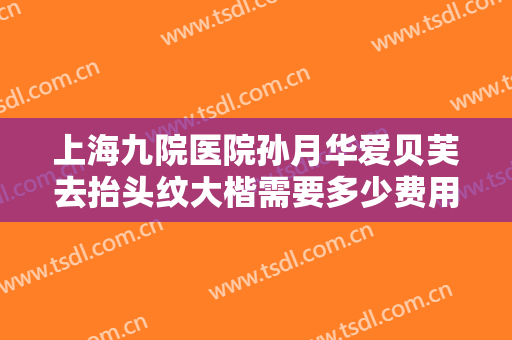 上海九院医院孙月华爱贝芙去抬头纹大楷需要多少费用?可靠吗?