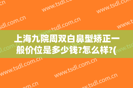 上海九院周双白鼻型矫正一般价位是多少钱?怎么样?(上海九院隆鼻多少钱)