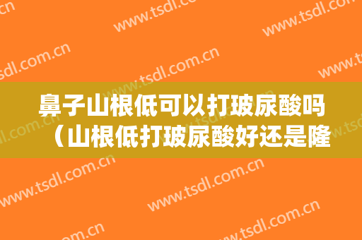 鼻子山根低可以打玻尿酸吗（山根低打玻尿酸好还是隆鼻）(没有山根打玻尿酸是不是会很难看)