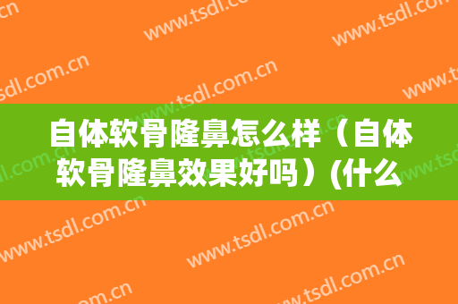 自体软骨隆鼻怎么样（自体软骨隆鼻效果好吗）(什么是自体软骨隆鼻)
