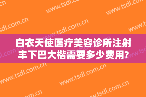 白衣天使医疗美容诊所注射丰下巴大楷需要多少费用?有哪些优势?