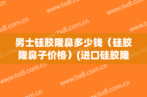 男士硅胶隆鼻多少钱（硅胶隆鼻子价格）(进口硅胶隆鼻多少钱)