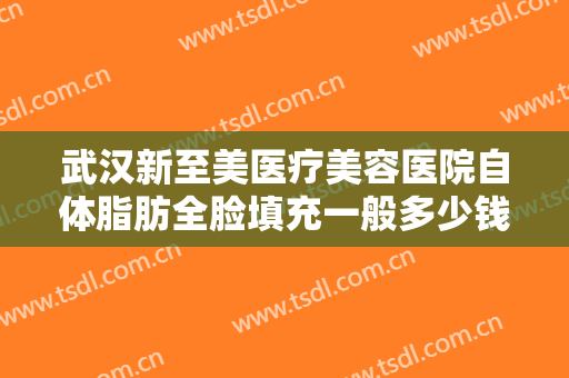 武汉新至美医疗美容医院自体脂肪全脸填充一般多少钱?需要多久恢复?