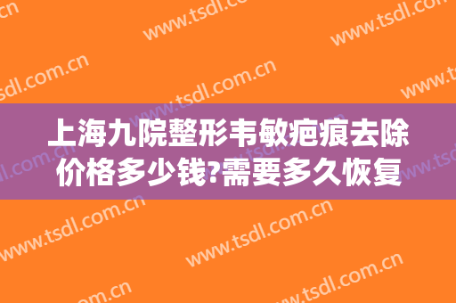 上海九院整形韦敏疤痕去除价格多少钱?需要多久恢复?(上海九院疤痕整形医院)
