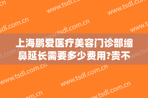 上海鹏爱医疗美容门诊部缩鼻延长需要多少费用?贵不贵?(鹏爱医疗整形医院电话)
