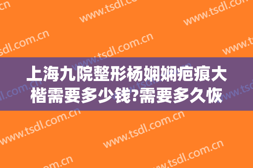 上海九院整形杨娴娴疤痕大楷需要多少钱?需要多久恢复?(九院杨娴娴做双眼皮好吗)