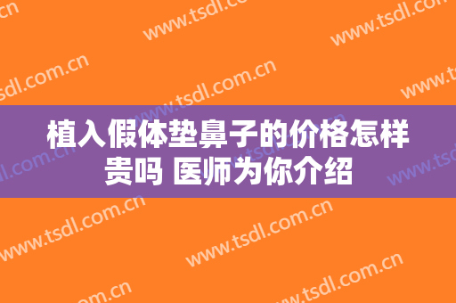 植入假体垫鼻子的价格怎样贵吗 医师为你介绍