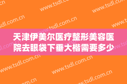 天津伊美尔医疗整形美容医院去眼袋下垂大楷需要多少钱?可靠吗?(天津伊美尔去眼袋哪个医生好)