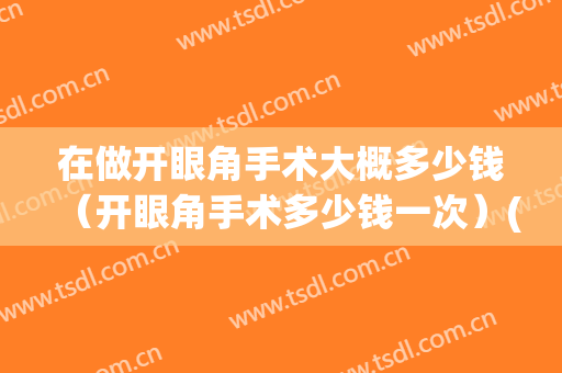 在做开眼角手术大概多少钱（开眼角手术多少钱一次）(做开眼角手术要多少钱)