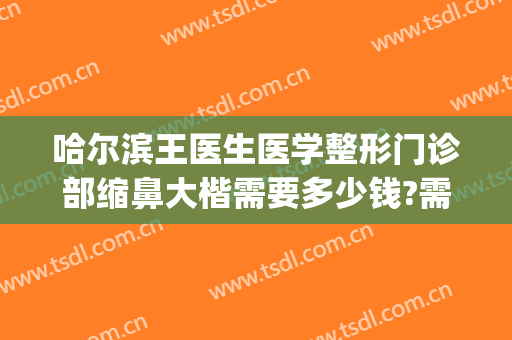 哈尔滨王医生医学整形门诊部缩鼻大楷需要多少钱?需要多久恢复?(哈尔滨王医生整形医院电话)