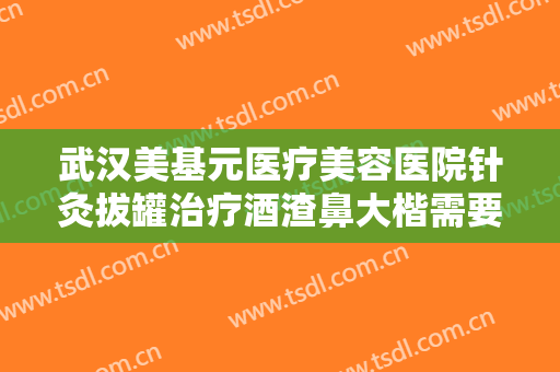 武汉美基元医疗美容医院针灸拔罐治疗酒渣鼻大楷需要多少费用?好不好?