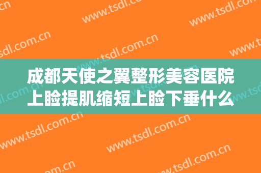 成都天使之翼整形美容医院上睑提肌缩短上睑下垂什么价格?怎么样?(下眼睑紧致提升术多少钱)