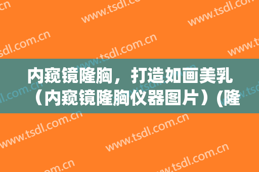 内窥镜隆胸，打造如画美乳（内窥镜隆胸仪器图片）(隆胸内窥镜设备)
