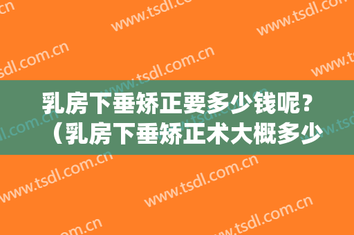 乳房下垂矫正要多少钱呢？（乳房下垂矫正术大概多少钱）(乳房下垂矫正术费用)