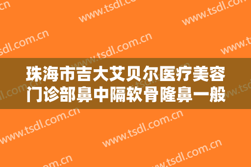 珠海市吉大艾贝尔医疗美容门诊部鼻中隔软骨隆鼻一般多少钱?有哪些优势?