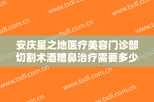 安庆星之地医疗美容门诊部切割术酒糟鼻治疗需要多少费用?怎么样?