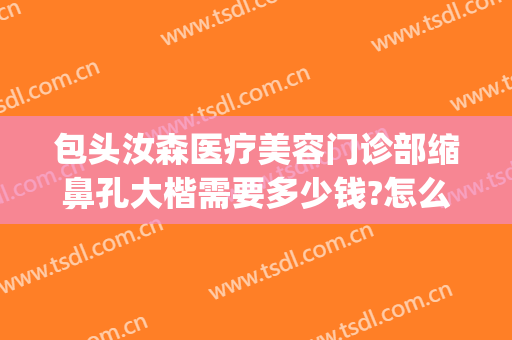 包头汝森医疗美容门诊部缩鼻孔大楷需要多少钱?怎么样?(包头汝森整形医院电话)