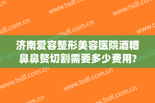 济南爱容整形美容医院酒糟鼻鼻赘切割需要多少费用?靠谱吗?(酒糟鼻激光手术多少钱)