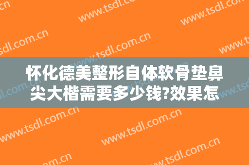 怀化德美整形自体软骨垫鼻尖大楷需要多少钱?效果怎么样?