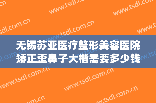 无锡苏亚医疗整形美容医院矫正歪鼻子大楷需要多少钱?好不好?(无锡苏亚整形怎么样)