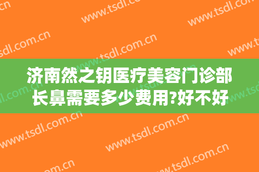 济南然之钥医疗美容门诊部长鼻需要多少费用?好不好?(济南然之钥医疗美容价格表)