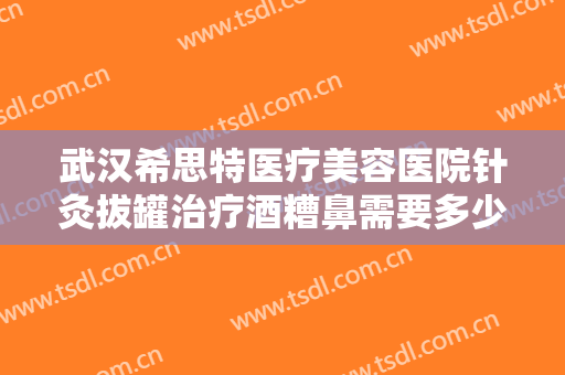 武汉希思特医疗美容医院针灸拔罐治疗酒糟鼻需要多少钱?贵不贵?