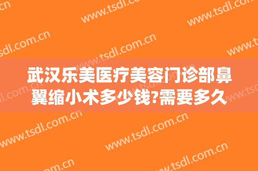 武汉乐美医疗美容门诊部鼻翼缩小术多少钱?需要多久恢复?(武汉鼻翼缩小手术多少钱)