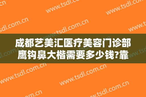成都艺美汇医疗美容门诊部鹰钩鼻大楷需要多少钱?靠谱吗?